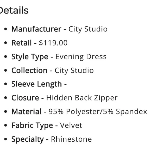 City Studio Strapless Burgundy Dress - Picture 3 of 10